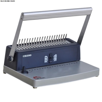 Máy đóng gáy xoắn nhựa Silicon BM-CB 200