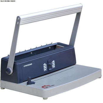Máy đóng gáy xoắn sắt kép Silicon BM-CW200