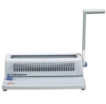 Máy đóng gáy xoắn sắt kép Supu CW234 Plus