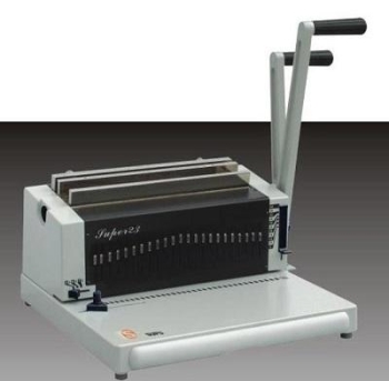 Máy đóng gáy xoắn sắt kép Supu Super 23