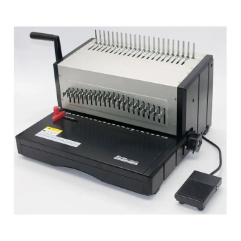 Máy đóng gáy xoắn nhựa Binder ES8708 (dập điện)